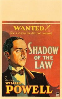 Shadow of the Law (1930)