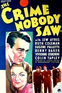 The Crime Nobody Saw (1937)