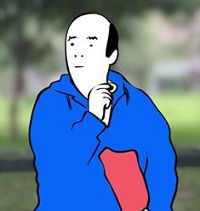 Gordo, calvo y bajito