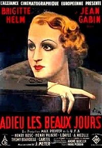 Adieu les beaux jours (1933)