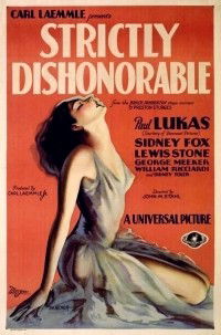 Strictly Dishonorable (1931)