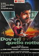 Dov'eri quella notte