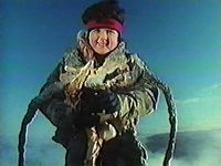 Shirley Pimple in the John Wayne Temple of Doom