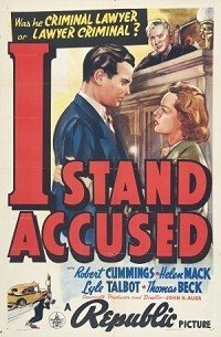 I Stand Accused (1938)