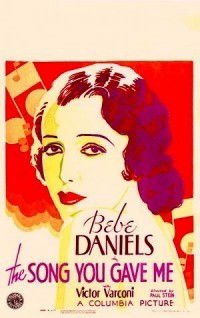The Song You Gave Me (1933)