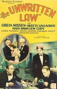 The Unwritten Law (1932)