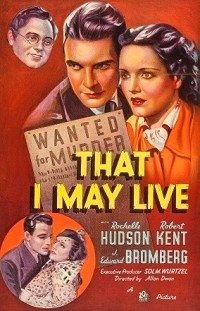That I May Live (1937)