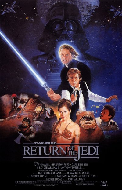 Ik was mijn kleren Eeuwigdurend vrijwilliger Star Wars: Episode VI - Return of the Jedi (film, 1983) - FilmVandaag.nl