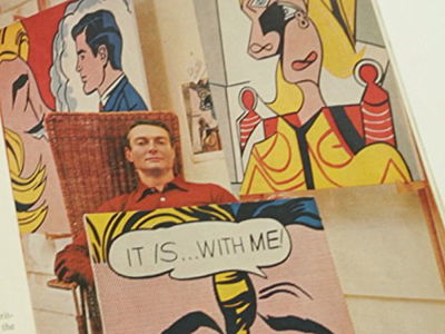 Roy Lichtenstein - Behind the mirror