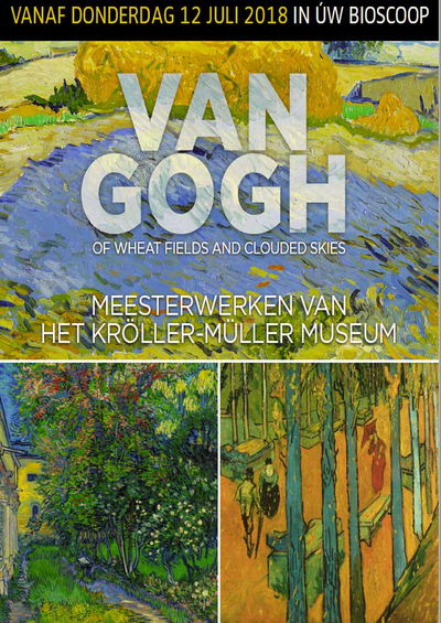 Van Gogh Of Wheat Fields and Clouded Skies