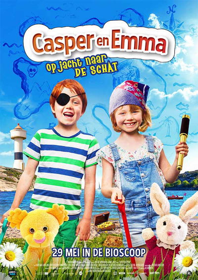 Casper en Emma op jacht naar de schat