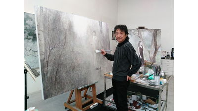 De kraai is mooi - Kunstenaar He Duoling