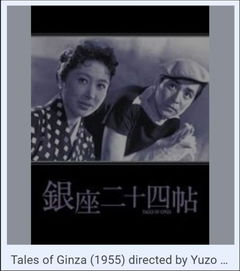 Tales of Ginza (1955)