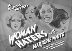 Woman Haters (1934)
