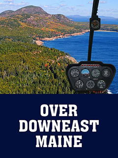 Over Downeast Maine