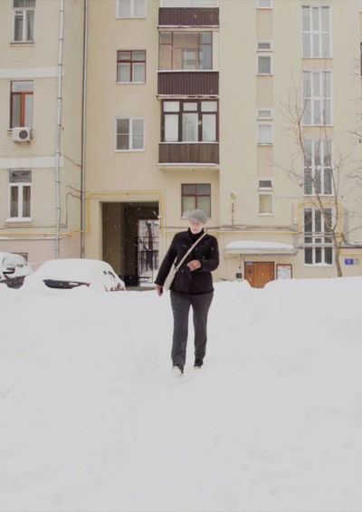 Winter in Moskou