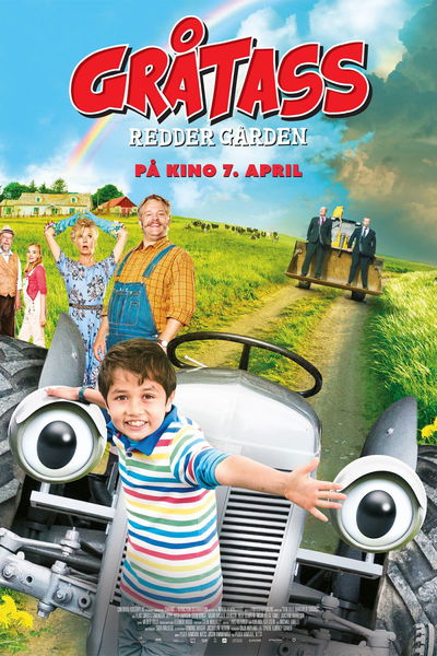Fergie de kleine grijze tractor: red de boerderij