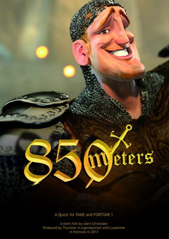 850 meters (2013)