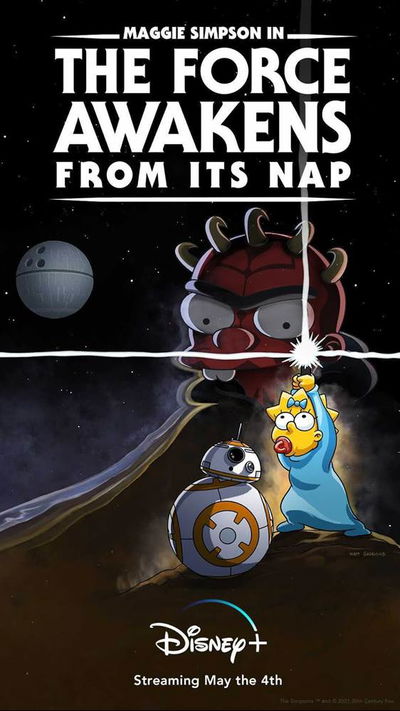Maggie Simpson in "The Force Awakens from its Nap"