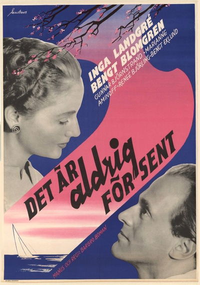 Det är aldrig för sent