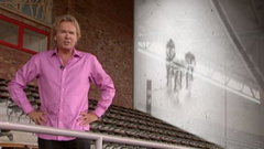 Racen in de regen - wielergoud Tokio 1964.