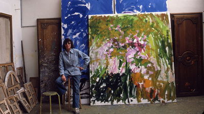 Joan Mitchell - Woman in abstraction