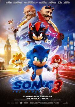 The top 10 most popular films now on Pathé Thuis (Week 18, 2025) - Paudal 133 Sonic the Hedgehog 3 (2024)