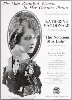 Notorious Miss Lisle (1920)