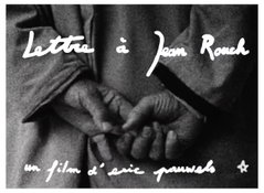 Lettre à Jean Rouch (1992)