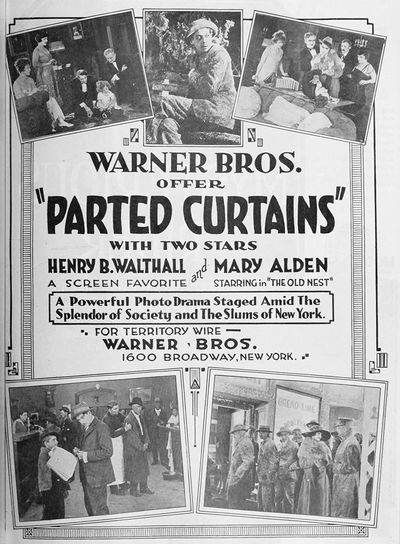Parted Curtains