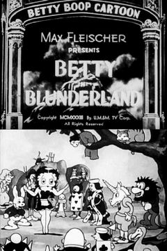 Betty in Blunderland (1934)