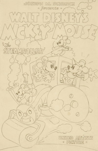 Mickey's Steam Roller