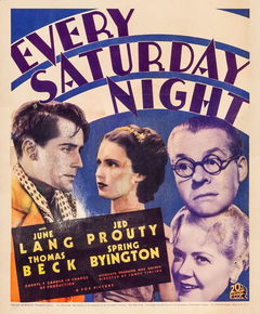 Every Saturday Night (1936)
