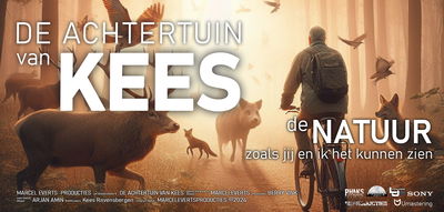 De achtertuin van Kees