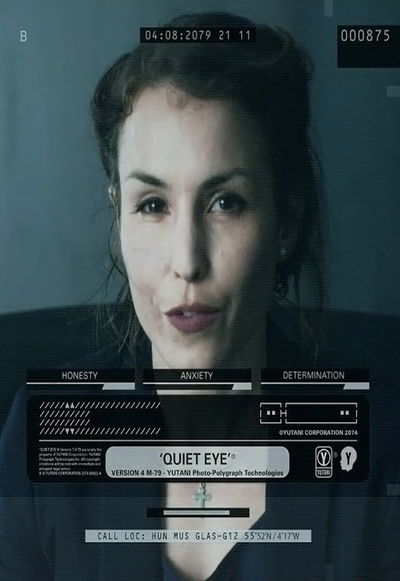 The Peter Weyland Files: Quiet Eye, Elizabeth Shaw