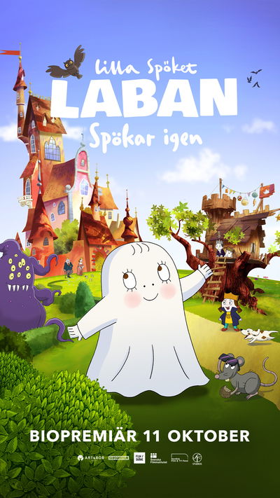 Het kleine spookje Laban spookt weer rond