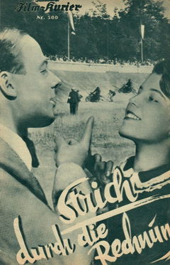 Strich durch die Rechnung (1932)