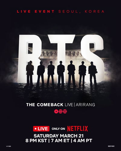 BTS the Comeback Live: Arirang