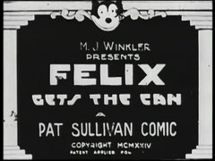 Felix Gets the Can (1925)