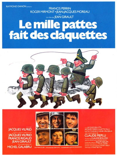 Le mille-pattes fait des claquettes