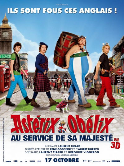Asterix & Obelix bij de Britten