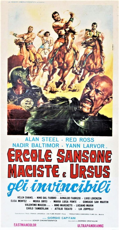 Ercole, Sansone, Maciste e Ursus gli invincibili