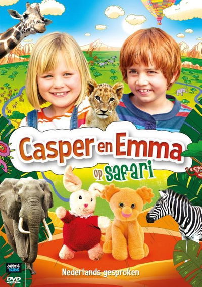 Casper en Emma op Safari