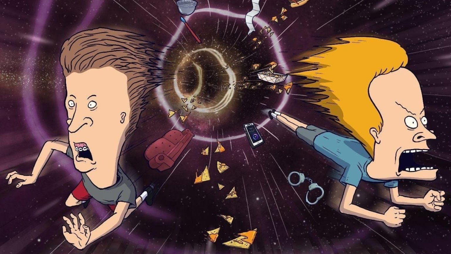 Iconisch tekenfilmduo keert terug in de trailer van 'Beavis and Butt-Head Do the Universe'