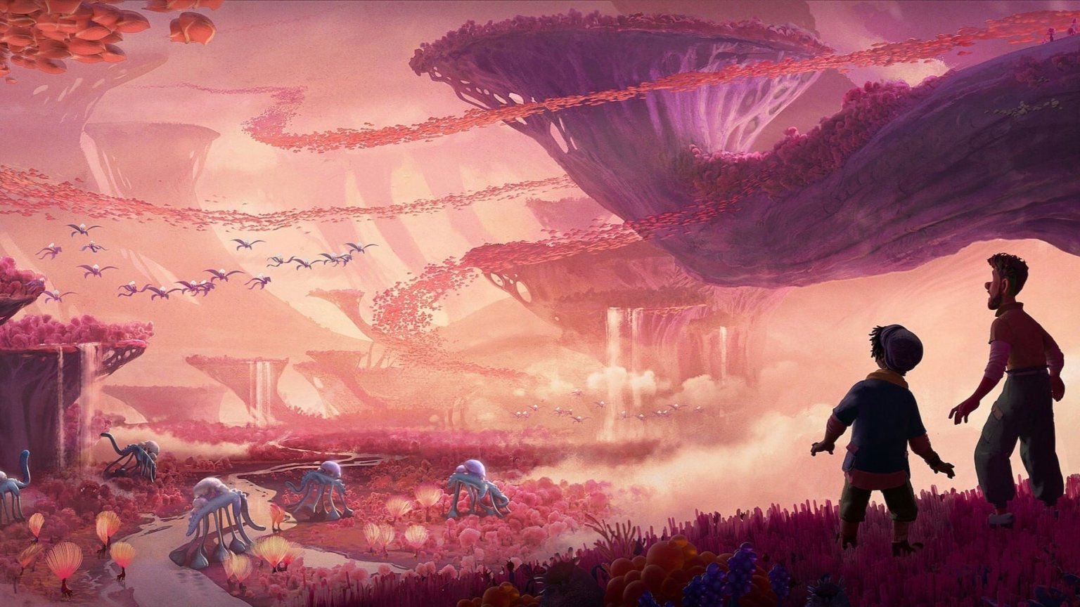 Disney+ onthult teasertrailer van animatiefilm 'Strange World' met Jake Gyllenhaal