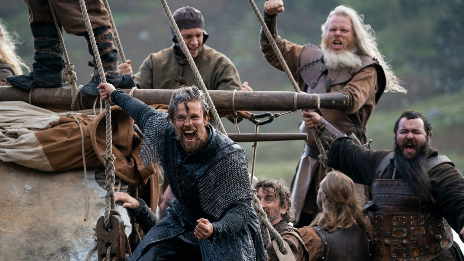 'Vikings: Valhalla'-cast heeft de slappe lach in nieuwe bloopervideo