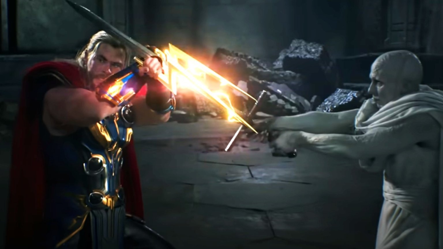 Thor & Gorr vechten in de nieuwe trailer van 'Thor: Love and Thunder'