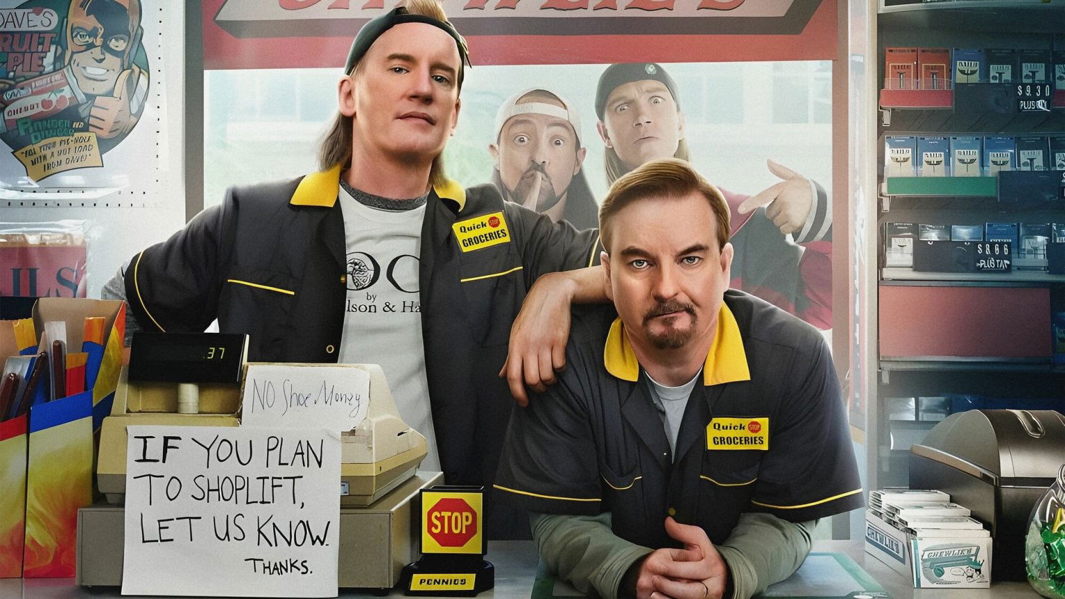 Randal, Dante en Jay zijn terug in de trailer van 'Clerks III'