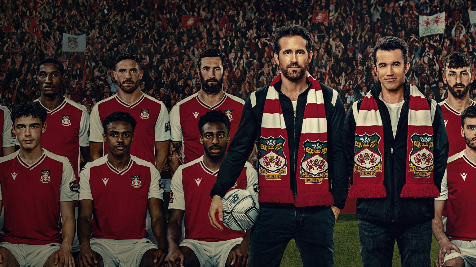 Ryan Reynolds volgt voetbalclub Wrexham AFC in de trailer van docuseries 'Welcome to Wrexham'