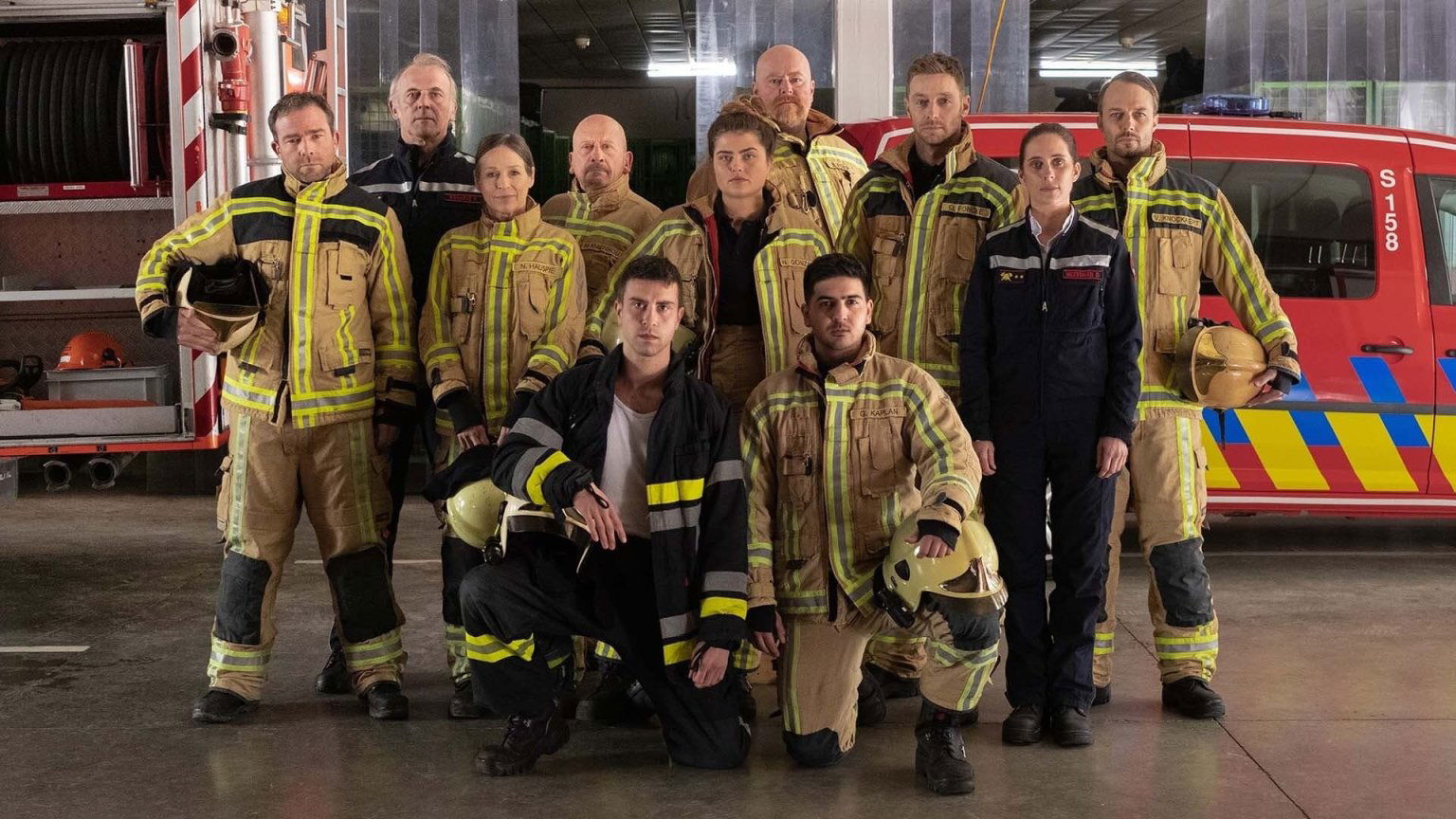 Nieuwe brandweermannenserie 'Onder Vuur' binnenkort te zien op Netflix
